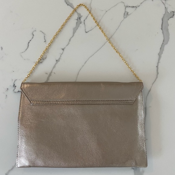 BCBGMaxAzria Metallic Shoulder Bag/Clutch - Picture 2 of 10